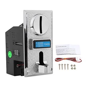 multi coin acceptor, 6 kinds of different coins selector acceptor, high accuracy, anti-phishing, anti-mixed coin, for vending machines, game machine, etc