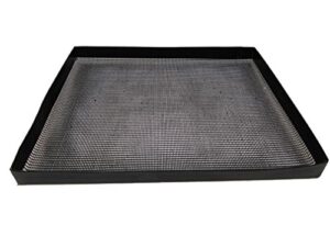 11.5" x 13.5" ptfe fine mesh oven basket for turbochef, merrychef, amana and other commercial microwaves