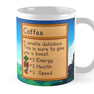 Stardew valley Standard Coffee/ Tea Mug - 11 oz Premium Quality printed coffee mug - Unique Gifting ideas for Friend/coworker/loved ones(One Size)