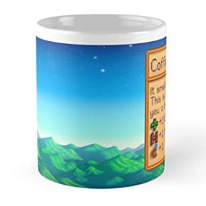 Stardew valley Standard Coffee/ Tea Mug - 11 oz Premium Quality printed coffee mug - Unique Gifting ideas for Friend/coworker/loved ones(One Size)