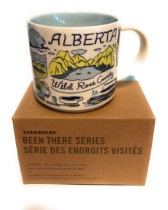 starbucks alberta, canada been there series collection 14 oz coffee mug