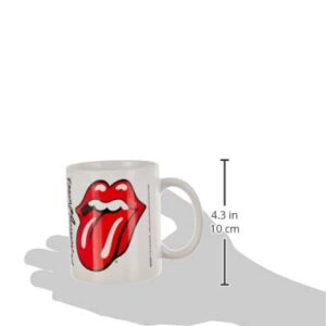 Rolling Stones MG25627 Mug, Ceramic,White