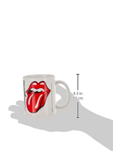 Rolling Stones MG25627 Mug, Ceramic,White