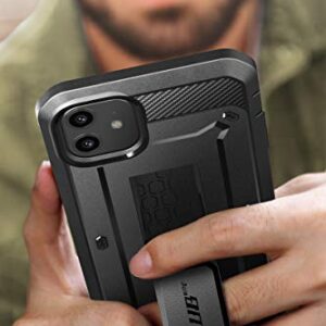 SUPCASE Unicorn Beetle Pro Series Case Designed for iPhone 11 6.1 Inch (2019 Release), Built-In Screen Protector Full-Body Rugged Holster Case (Black)