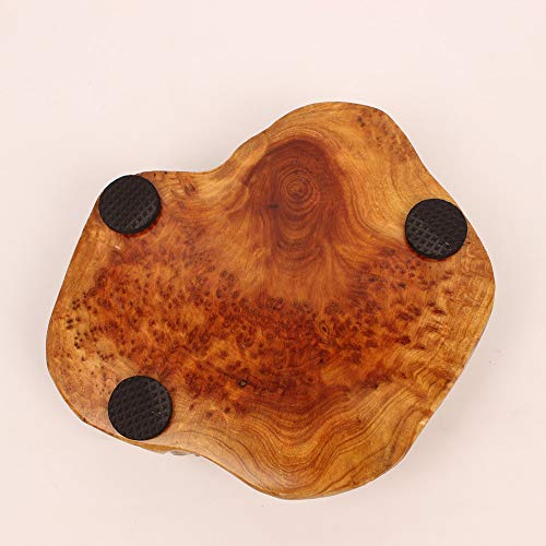 Cigar Ashtrays for Outdoor Patio - Wood Cigar Ashtray for Men and Women, Wooden Ash Tray - Cool Décor and Cigar Accessories for Bourbon Lovers, Smokers(2 Slots)