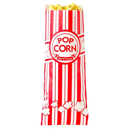 Popcorn Bags - 1oz Popcorn Bag - 2 oz Popcorn Bags - Paper Popcorn Bags - Paper Popcorn Bags, Movie Popcorn Bags - Bolsas de Palomitas - Jumbo Popcorn Bags - Small Popcorn Bags