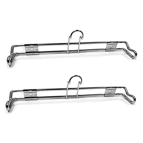 Wall Mount Plastic Grocery Bag Holder/Dispenser - T-Shirt Bag Rack - Includes Screws, 2 Pack