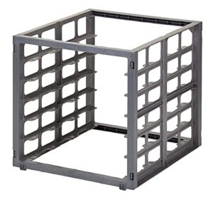 cambro csupr1826s6580 camshelving ultimate sheet pan rack for single shelf - premium or elements series brushed graphite 1 each