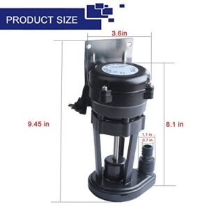 7623063 Water Pump Compatible with Manitowoc Ice Machine,Fit for Q, J, and B Series,Ice Maker Part 76-2306-3 110V-115V 6W 60Hz