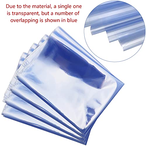 Morepack Shrink Wrap Bags for Gift Baskets,14x18 Inches PVC Heat Shrink Bags,10Pcs