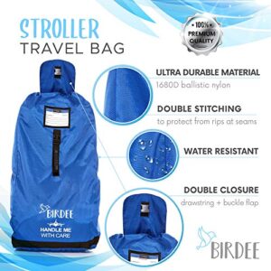 Birdee Durable Standard Or Double Dual Stroller Travel Bag for Airplane Gate Check and Carrier for Travel