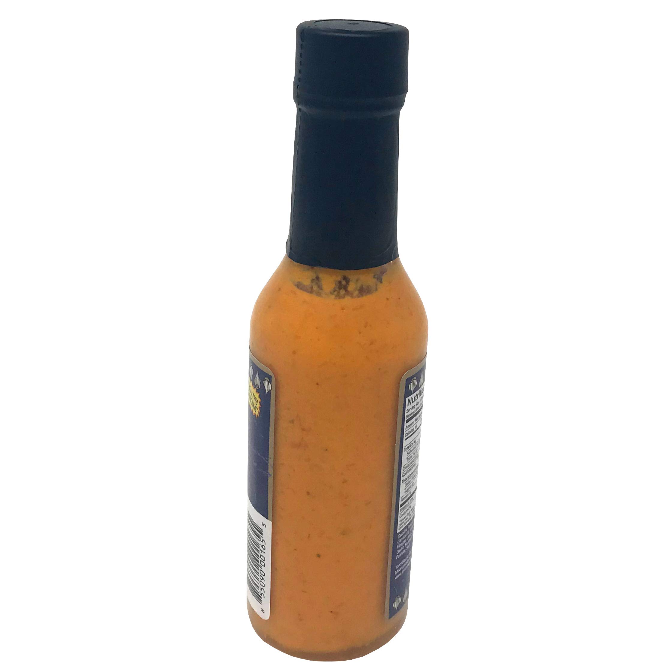 45 x 62 mm Matte Black Perforated Shrink Band for Hot Sauce Bottles and Other Liquid Bottles Fits 3/4" to 1" Diameter - Pack of 200