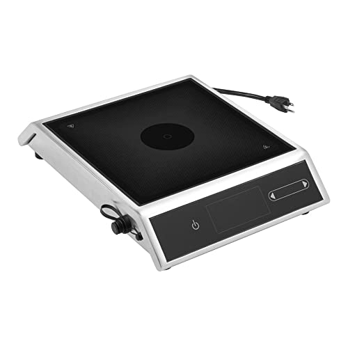 Vollrath MPI4-1800S Countertop Medium-Power 4-Series Induction Range with Temperature Control Probe, Stainless Steel, 120v