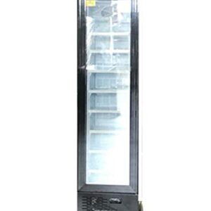 Commercial Freezer Glass 1-door 17" 105L Upright Narrow NSF -15°F to 5°F slim display merchandiser restaurant SD-105B