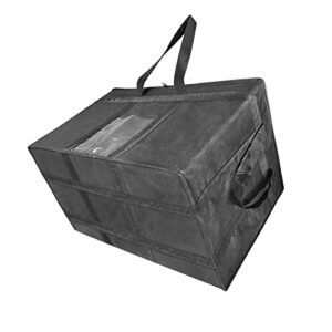 XXXL Large Insulated Cooler Bag , Double Zipper Food Delivery Bag , Styrofoam Cooler of Keep Food Cold or Hot , Easy To Clean , Ideal for Professional Food Groceries Delivery Restaurant