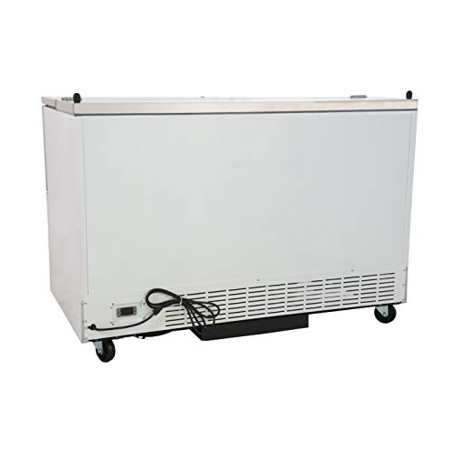 PEAKCOLD School Cafeteria Milk Crate Cooler and Refrigerator - 16 Crate Capacity