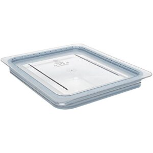 cambro 1/6 gn polycarbonate hotel pan griplid lids, 6pk clear 60cwgl-135