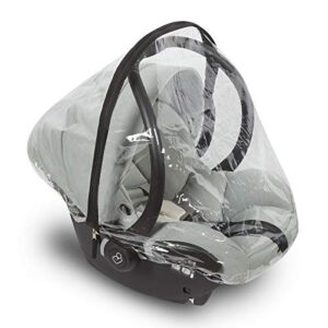 universal baby car seat rain cover, fits stroller, easy access zipper, protect child travel