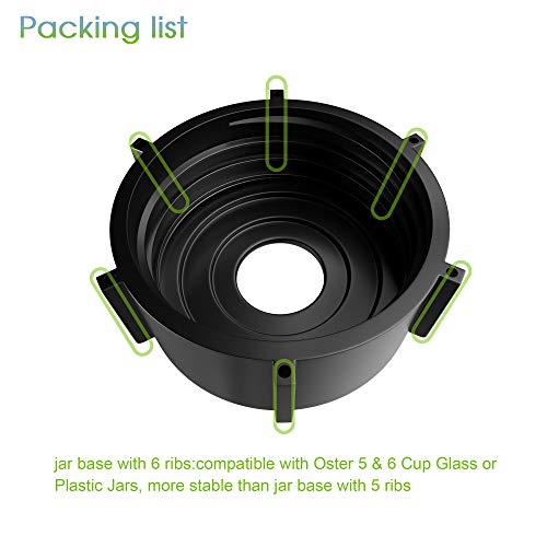 8 Pieces Replacement Part Ice Blades 4961 4980 Jar Bottom Cap 4902 Rubber Gaskets and Coupling Stud Slinger Pin Kit Compatible with Oster & Osterizer Blender Accessories