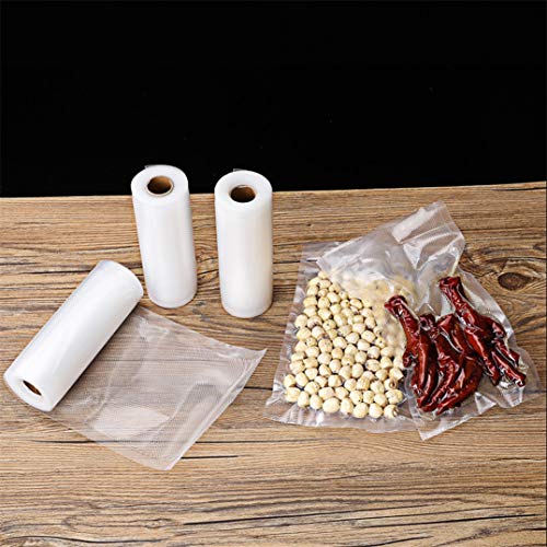 Underleaf Vacuum Sealer Bags 17x25cm Rolls for Food Saver Commercial Grade BPA Free Heavy Duty Great for vac storage