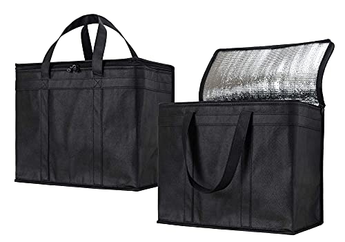 NZ home Ultimate Food Delivery Bags Bundle XL Insulated Bags 2 Pack + XXXL Insulated Bags 1 Pack