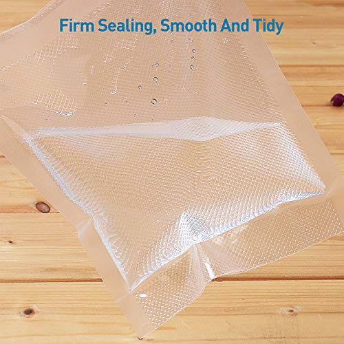 8 inch 200mm Impulse Bag Sealer, Manual Bag Sealer Heat Seal Closer, Adjustable Timer Electric Heat Seal Closer Packaging Sealer with 2 Free Replacement Kit, Blue