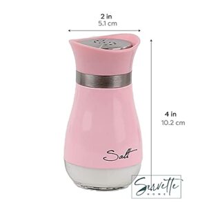 Servette Home Basic Salt & Pepper Shakers - Pink
