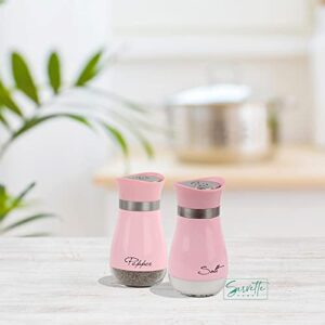 Servette Home Basic Salt & Pepper Shakers - Pink