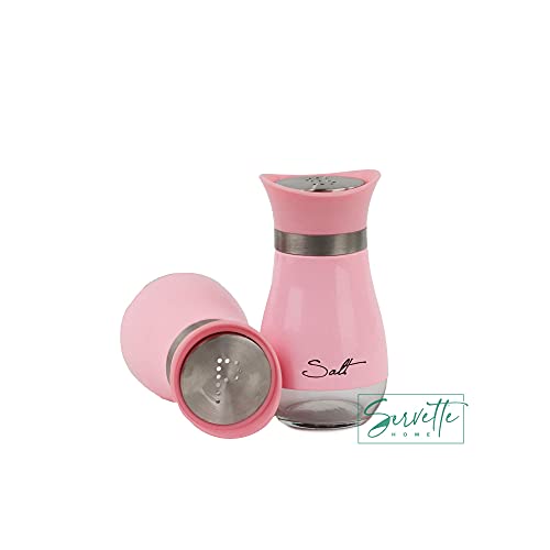 Servette Home Basic Salt & Pepper Shakers - Pink