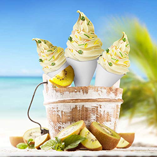 Yopay 600 Pack Cone Water Cups, 4OZ Disposable Dispenser Paper Snow Cups for Shaved Ice, Office Water Cooler, Sports Teams or Fundraisers, Craft Funnels for Oil or Protein Powder Drinks, White