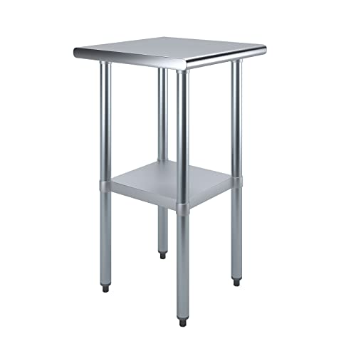 20" X 20" Stainless Steel Work Table | Metal Food Prep Table | NSF | for Home & Business