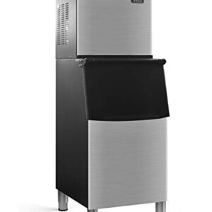 ADT Commercial Ice Maker Stainless Steel Industrial Modular ETL Approved Professional Refrigeration Equipment (370LBS)