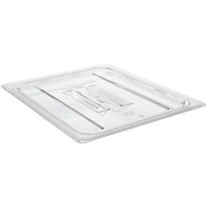 cambro 1/2 gn polycarbonate hotel pan lid with handle, 6pk clear 20cwch-135