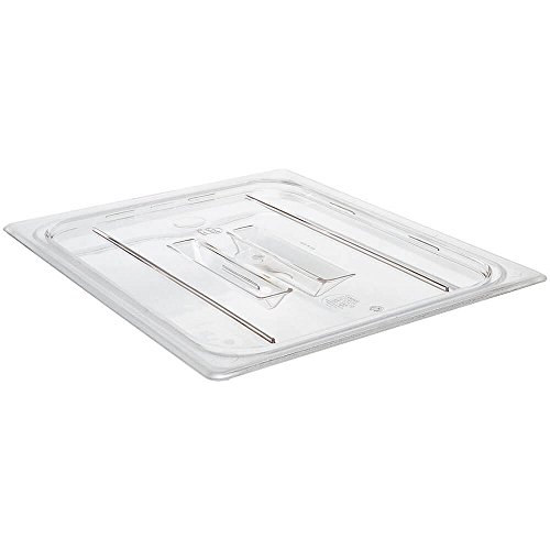 Cambro 1/2 GN Polycarbonate Hotel Pan Lid with Handle, 6PK Clear 20CWCH-135