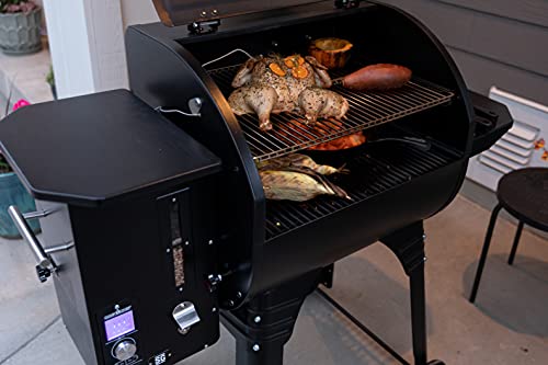 24 in. WIFI SmokePro SG Pellet Grill & Smoker - WIFI & Bluetooth Connectivity (Bronze)