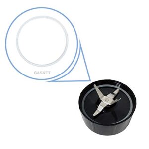 for bella personal size rocket blender replacement parts (two gaskets 3" diameter)