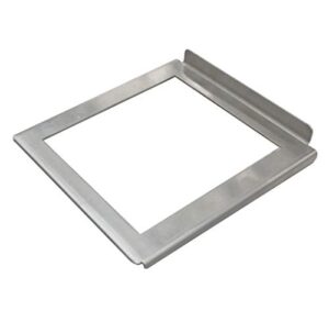 bk resources gcp-6ph grillcook pro replacement 1/6th pan holder attachment, stainless steel