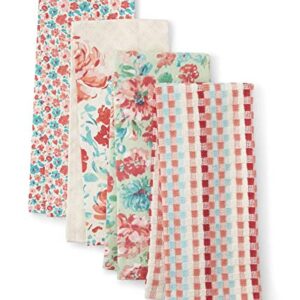 The Pioneer Woman Gorgeous Garden Kitchen Towels, 4 Pack