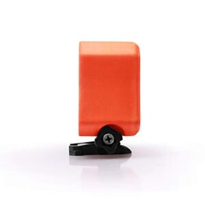 Floaty for GoPro Hero 11 / Hero10 / Hero 9 - Float Housing Case Cover for Camera Anti-Sink Floating Accessory - Orange