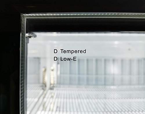 Vortex Refrigeration VA-3GDF-B Commercial Merchandiser Freezer | 3 Self-Closing Glass Doors | NSF, ETL | 69 Cu. Ft.