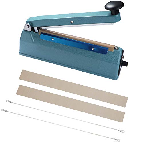 Honoson 10 Pieces Impulse Sealer Spare Repair Parts Kit Heat Seal Strips Replacement Elements Heating Element Service Compatible with F-300, FS-300, PFS-300