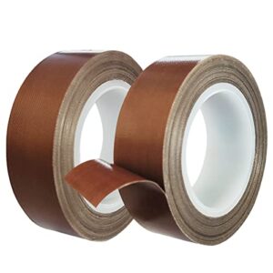 good news ptfe telfon tapehigh temperature tape welding sealing tape for vacuum sealer machine(20mm x 11yards(33feet) x 0.18mm)