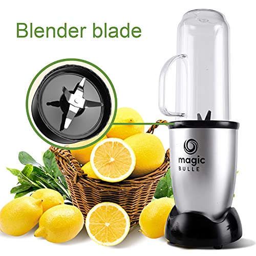 1-pack Magic Bullet Replacement Parts Cross Blades Compatible with Magic Bullet 250w Blender, Juicer and Mixer (Model MB1001)