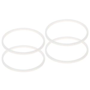 4 pack gaskets replacement part compatible with magic bullet mb-1001 blenders