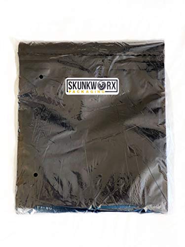 Black/Clear Precut 5mil Vacuum Bags - (50/Pack) (11x24)