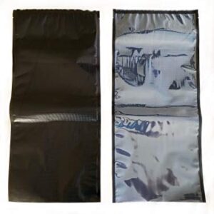 Black/Clear Precut 5mil Vacuum Bags - (50/Pack) (11x24)