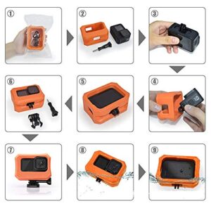 Float Buoyancy Cover Box Protective Frame Case Shell for GoPro Hero 11 Black 10 9 Black Float Accessories Kit