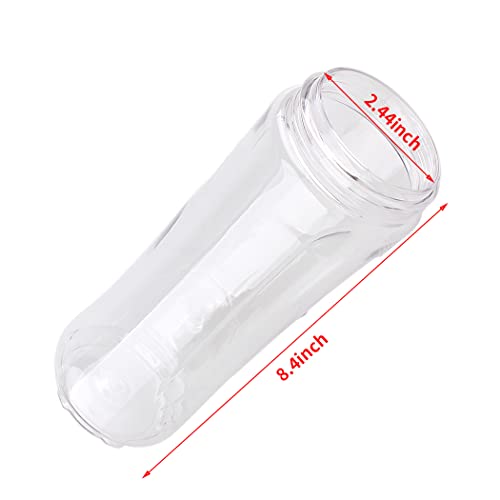 Veterger Replacement Parts Blade with 20oz Cup and Lid,Compatible with Oster BLSTAV BLSTPB My Blend 250-Watt Blender