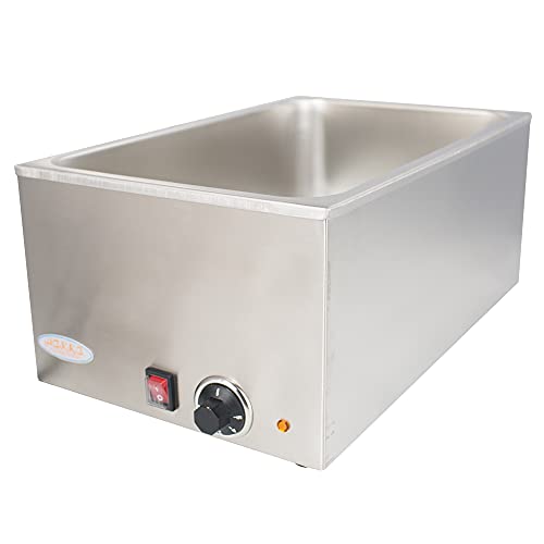 Hakka 20" x 12" Full Size Electric Countertop Food Warmer - 120V, 1200W