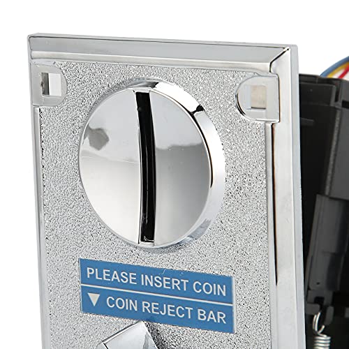 Coins Selector Acceptor for Arcade Video Games, Coin Validator Vending Machine Part and Coin-Operated Collector Panel Support Multi Signal Output